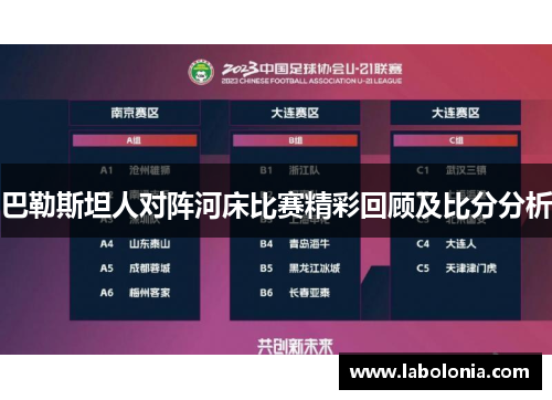 巴勒斯坦人对阵河床比赛精彩回顾及比分分析