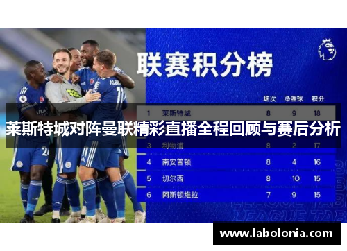 莱斯特城对阵曼联精彩直播全程回顾与赛后分析